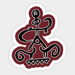 TRIBAL PRAWN Sticker